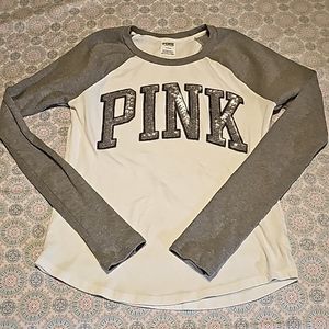 Pink long sleeve shirt